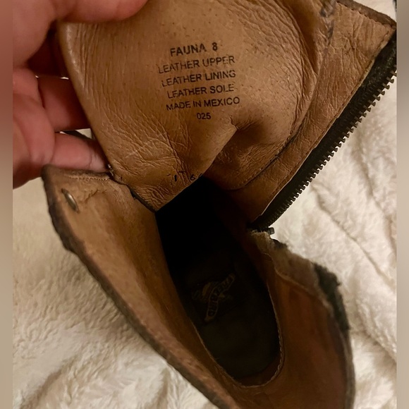 Freebird by Steven Fauna Black Snake Ankle Boots - Picture 2 of 6